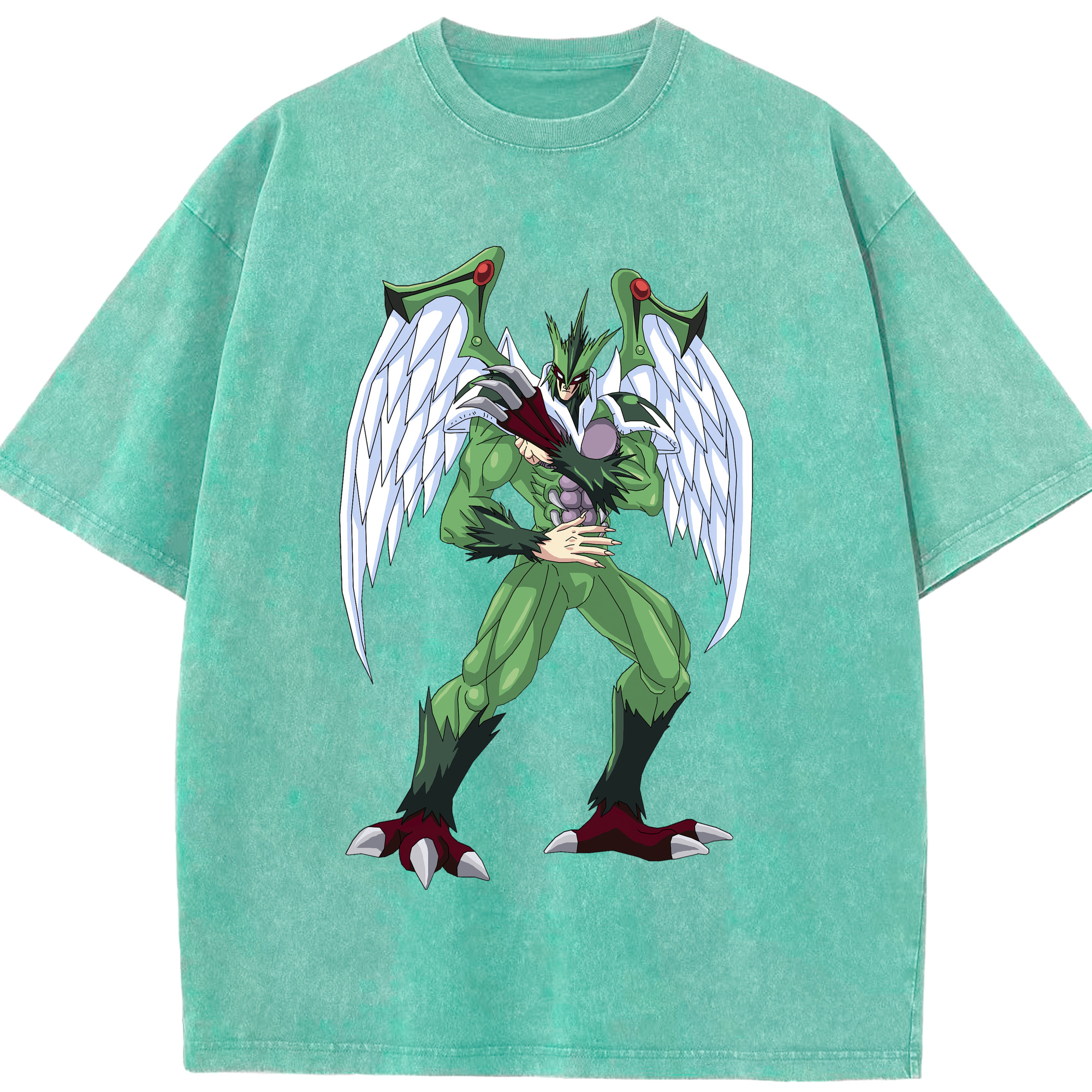 （画像用） 遊☆戯☆王 Yu-Gi-Oh! 綿100% ヴィンテージ風 半袖Tシャツ（フロントプリント）